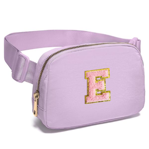 NEW YEAR CHRISTMAS Belt Bag Fanny Pack Crossbody Bags with Initial Letter -  Birthday Gifts Cute Stuff for Teenager Girls Trendy Preppy Stuff