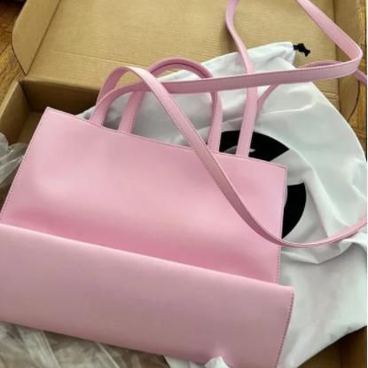 NWT Authentic Medium Bubblegum Pink Telfar shoulder bags Totes