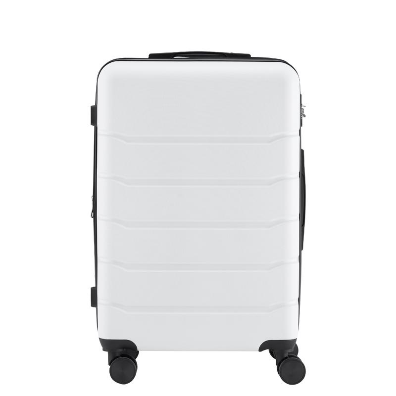 FurniChic Haven Hardside Lightweight Roller Suitcase with Spinner Wheels, Expandable Design - Perfect for Any Type of Flooring