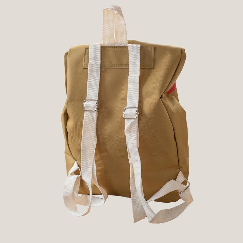 Funny McDonald's Paper Canvas Backpack Casual Daypack Bag for Men Women Birthday Gift