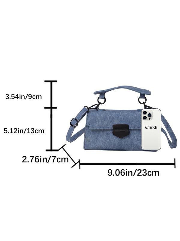 Women's Elegant Crocodile Embossed Crossbody Bag, Fashionable Solid Color Adjustable Strap Shoulder Bag for Daily Used, Casual Trendy Versatile High-quality Daily Commuting Bag