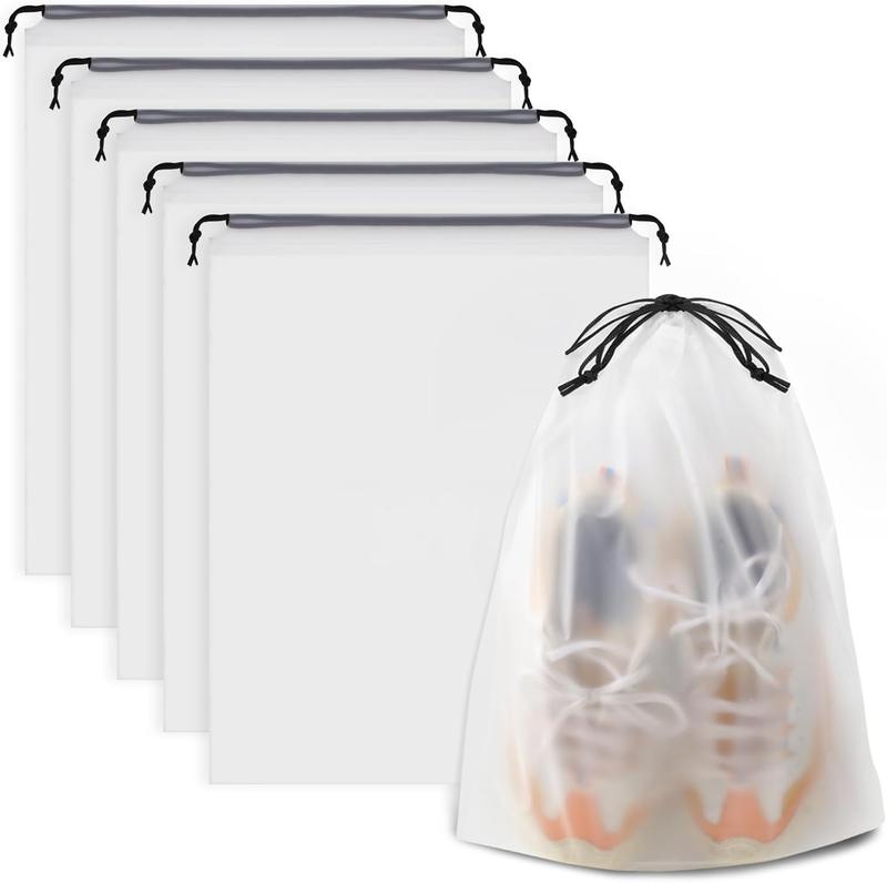 Clear Shoe Bags for Travel 5 PCS, 15.7