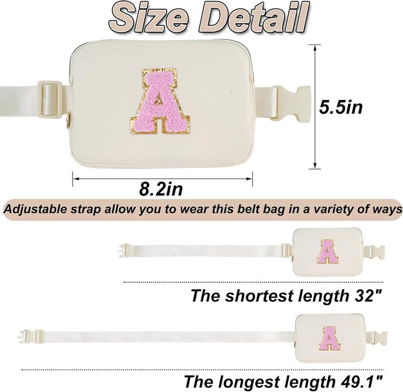 Birthday Gifts for Girls,Gifts for  Daughter Sister Her,Fanny Pack Crossbody Bag Belt Bag Cute Trendy Stuff Cream,A