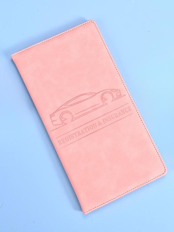 Car Registration & Insurance Card Holder, PU Leather Car Registration & Insurance Card Wallet, Car Accessories for Men & Women