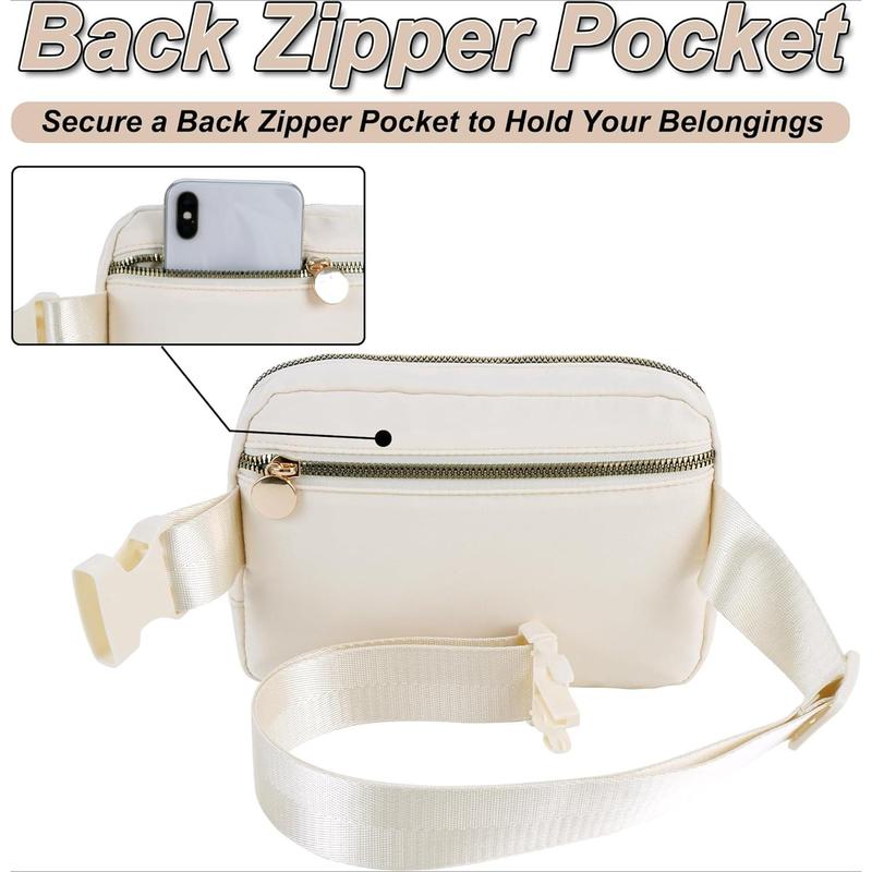 Birthday Gifts for Girls,Gifts for  Daughter Sister Her,Fanny Pack Crossbody Bag Belt Bag Cute Trendy Stuff Cream,A