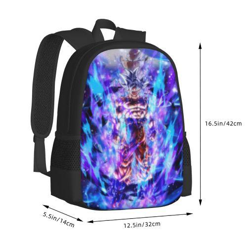 Anime 3PC Backpack Set, Casual Backpack, 3D Printed Laptop Backpack + Lunch Bag Combo