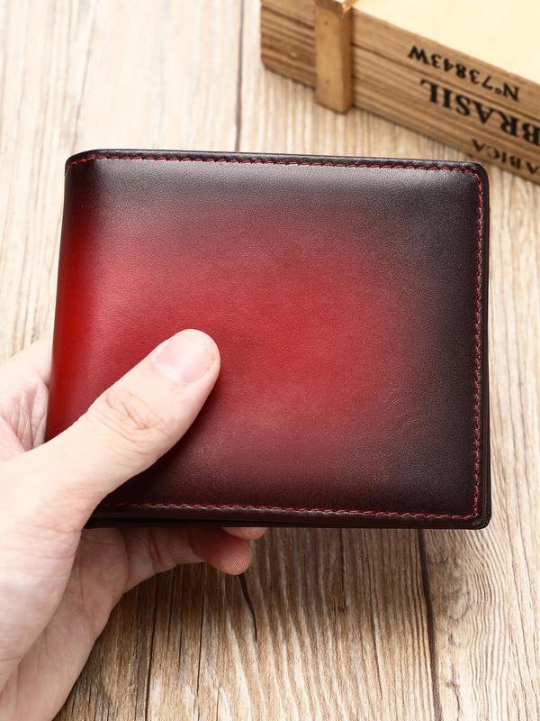 Men's Minimalist Casual Ombre Wallet, with Card Slots Design, Multi-functional Wallet for Men for Daily Use