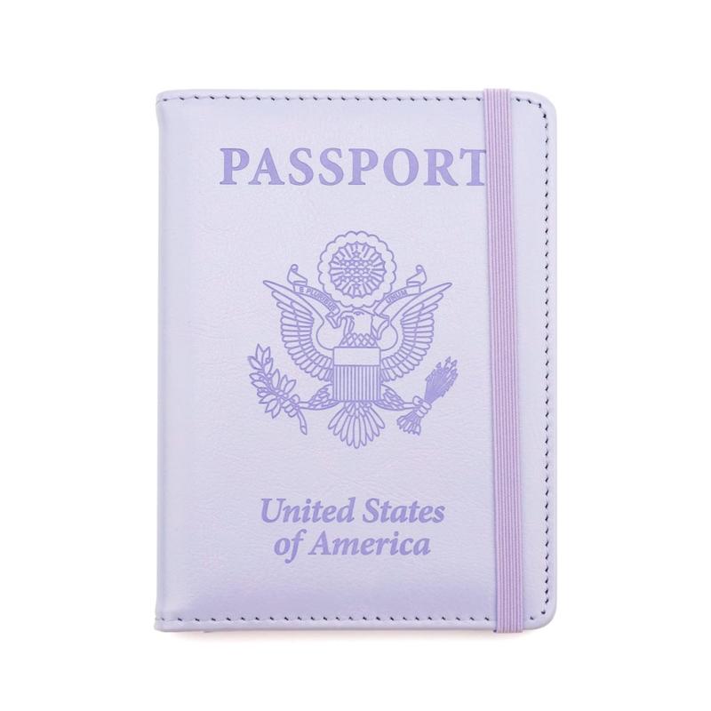 Passport Holder, Passport and Vaccine Card Holder Combo Passport Cover Passport Wallet Rfid Passport Holder Passport Case Passport Card Holder Family Pen Holder Passport Holder for Women Men