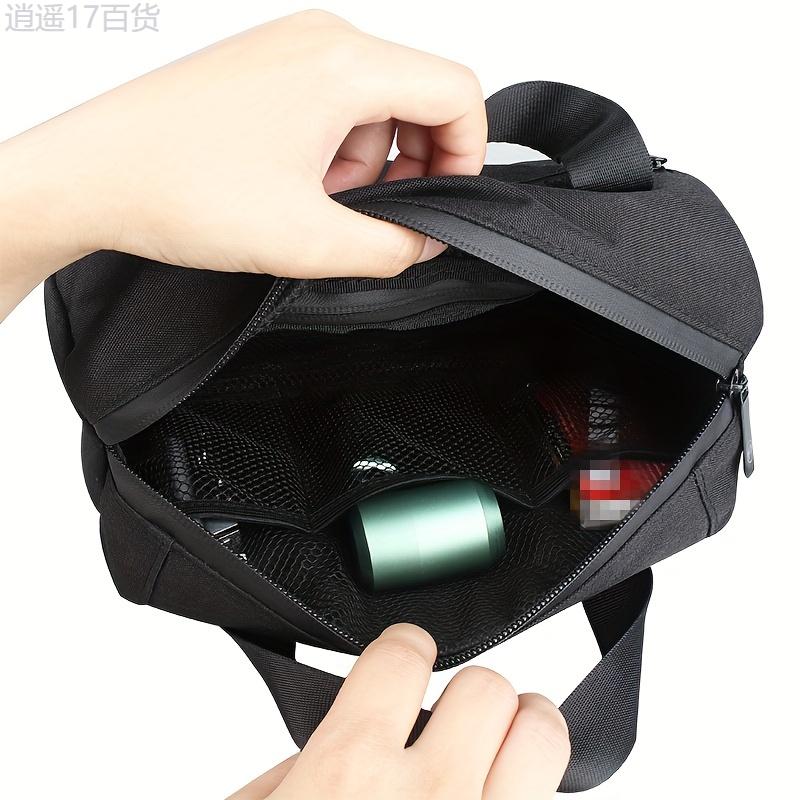 1pc Smell Proof Bag Odor Proof Case Storage Bags Waterproof Money Safe Organizer, Suitable For Outdoor Travel Business Trips