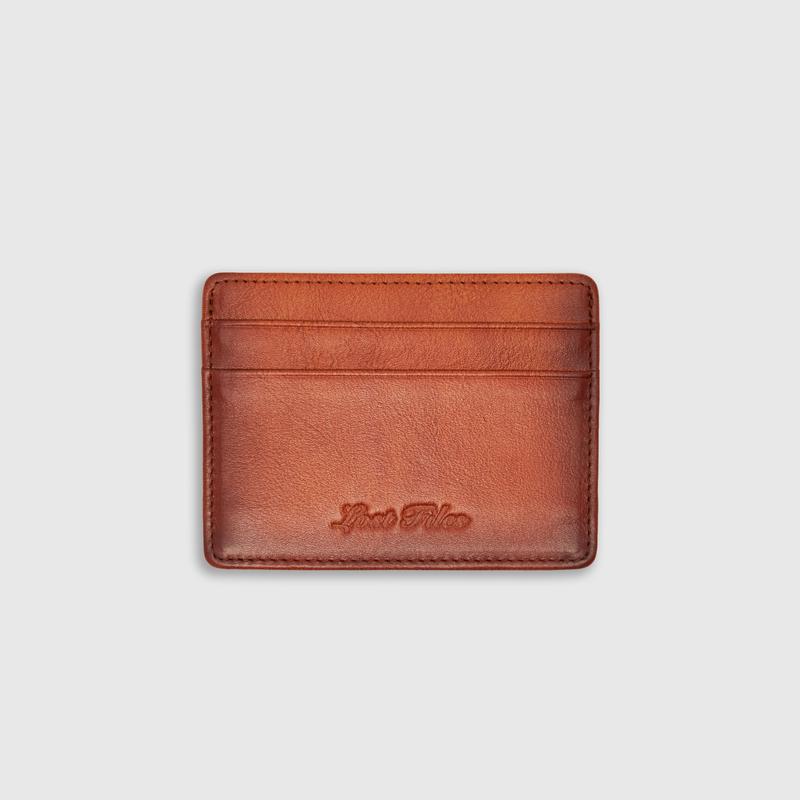 Lost Files Leather Card Holder