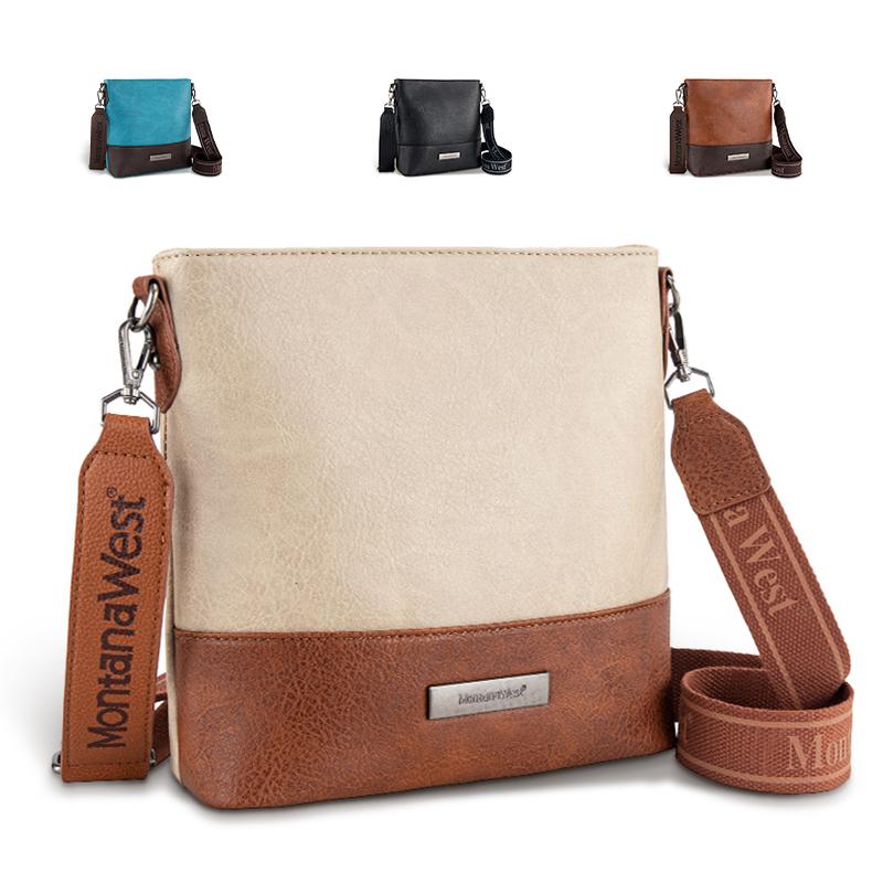 Montana West [MegaLive] Shoulder Bag Crossbody Bag with Adjustable Knitted Shoulder Strap