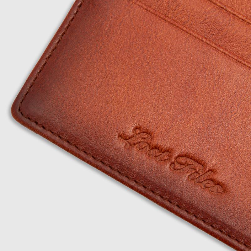 Lost Files Leather Card Holder