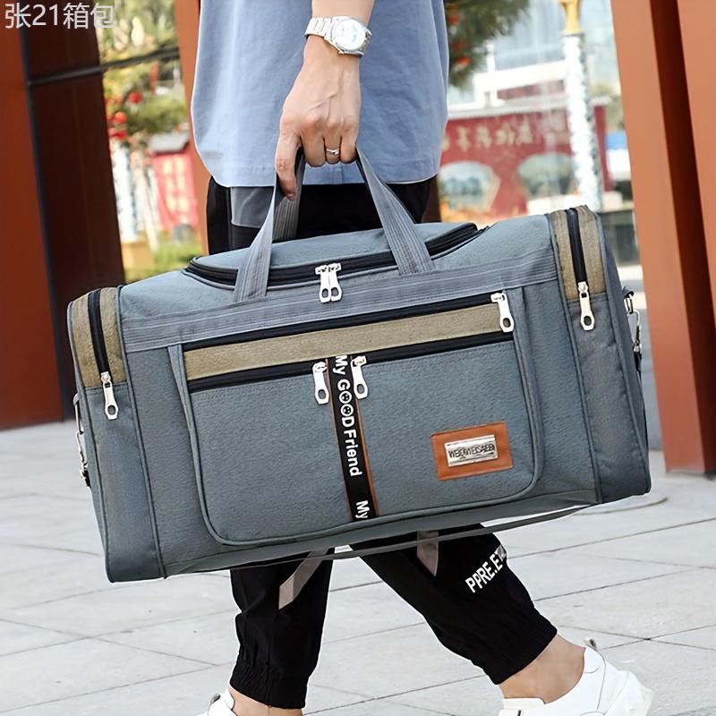 Multifunctional Luggage Bag, Large-capacity Travel Bag, Men's Foldable Portable Clothing Storage Bag, Business Trip Bag