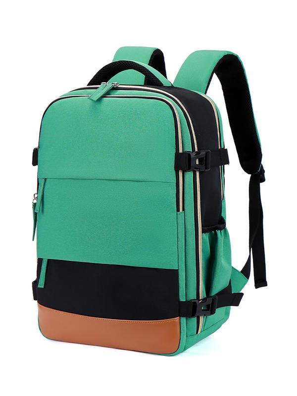 Minimalist Plain Color Backpack for School, Large Capacity Backpacks for Women, Summer 2024 Bag & Travel Bag for Women & Men for Back To School, Fall Freshness, Travel Backpack