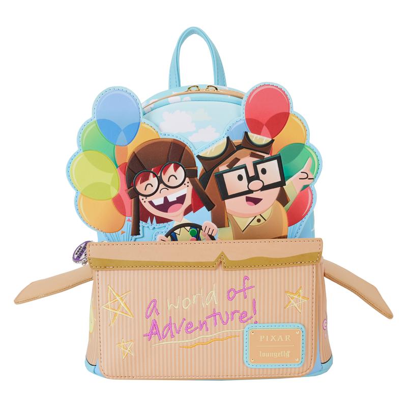 Loungefly Pixar Up 15th Anniversary Spirit of Adventure Mini Backpack