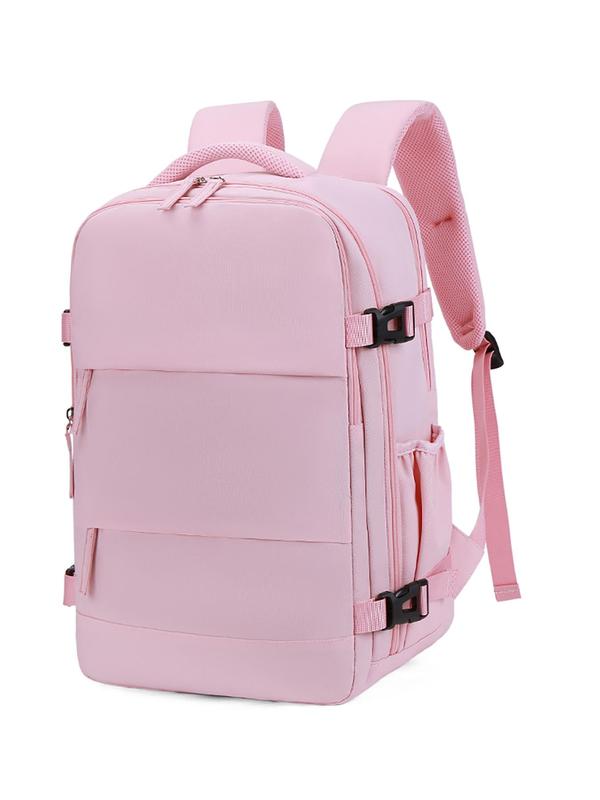 Minimalist Plain Color Backpack for School, Large Capacity Backpacks for Women, Summer 2024 Bag & Travel Bag for Women & Men for Back To School, Fall Freshness, Travel Backpack