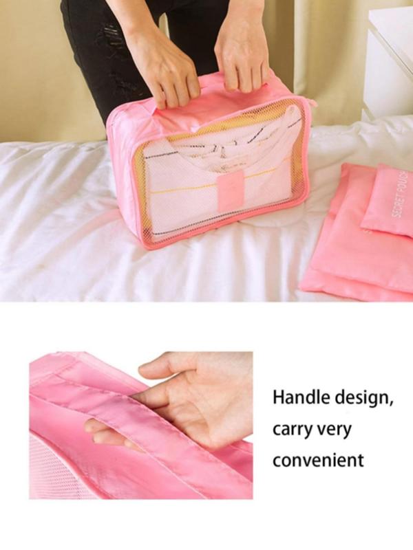 Travel Clothes Storage Bag, Multi-functional Storage Bag, Travel Organizer for Lipstick, Brushes, Skin Care Products, Mobile Phones, Coins, Small Items