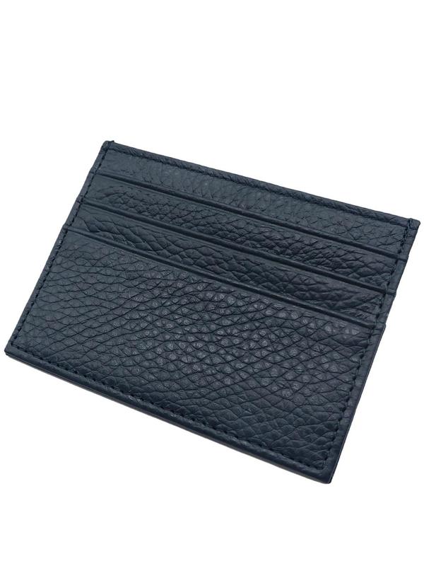 Women's Genuine Leather Plain Color Card Holder, Casual Trendy Slip On Card Holder, Fashionable Card Holder For Daily Use