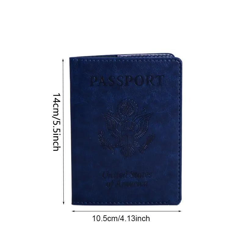 Travel Passport Holder, 1 Count Portable Lightweight Passport Card Bag, ID Card Bag for Outdoor, Passport & Card Organizers Supplies