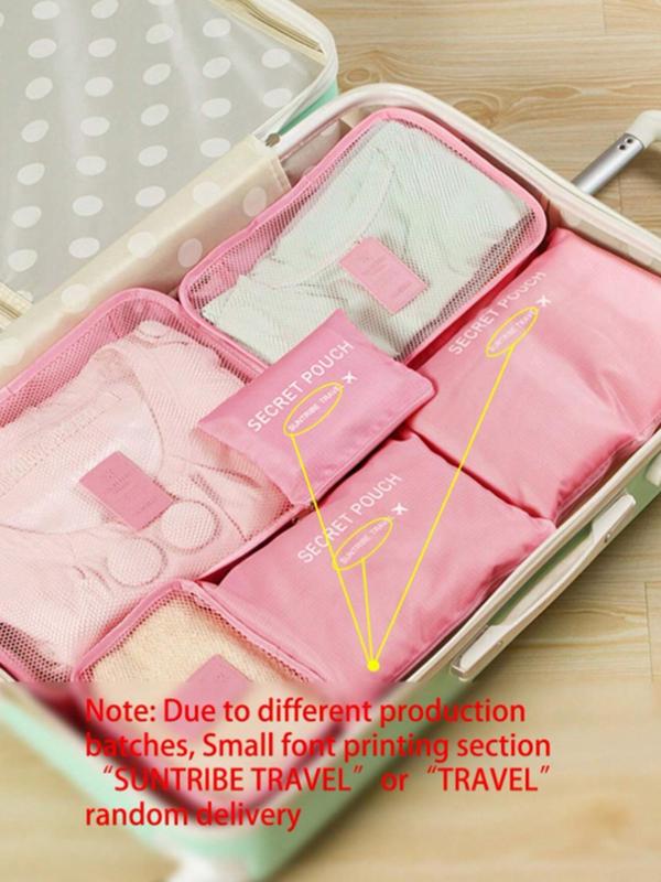 Travel Clothes Storage Bag, Multi-functional Storage Bag, Travel Organizer for Lipstick, Brushes, Skin Care Products, Mobile Phones, Coins, Small Items