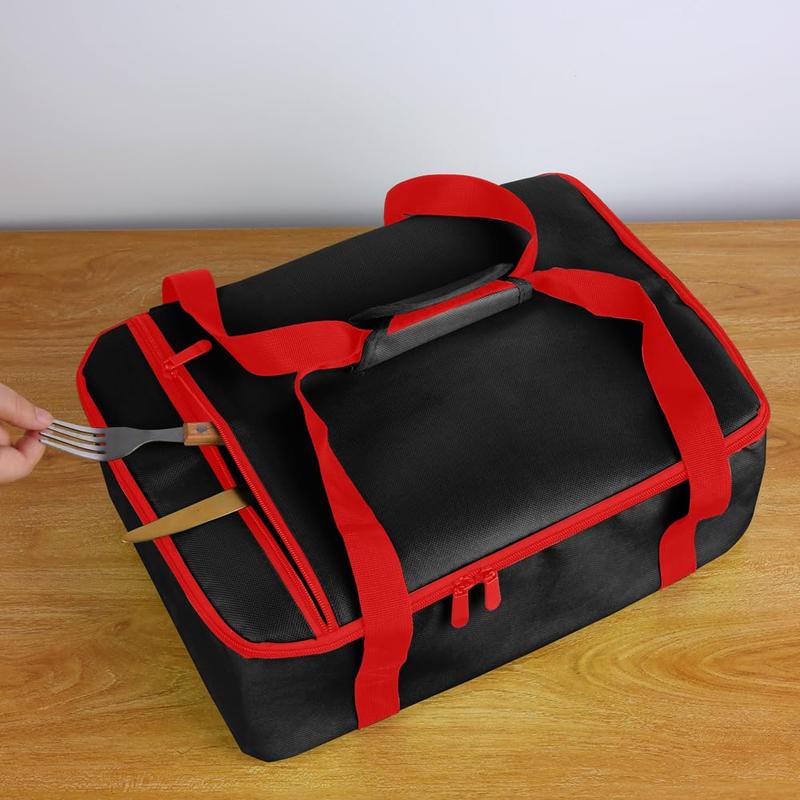 Insulated Casserole Carrier for Hot or Cold , Fits 9