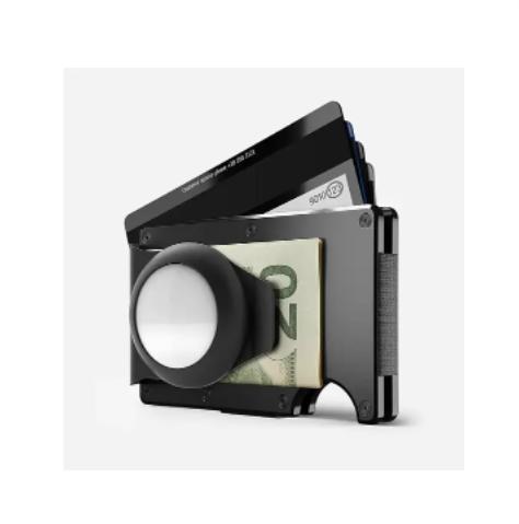 The Ridge Wallet - AirTag Money Clip - Black