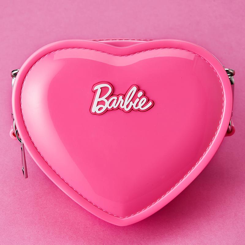 Barbie Love Jelly Handbag Crossbody Bag Handbag PVC Material Rose Red Mini Bag Sweet Style Bag For Boys and Girls Bag High Quality