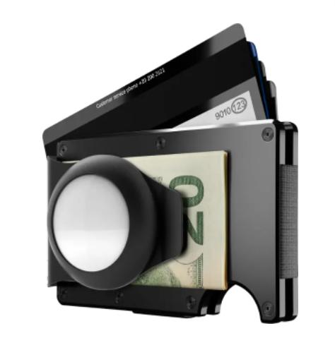 The Ridge Wallet - AirTag Money Clip - Black