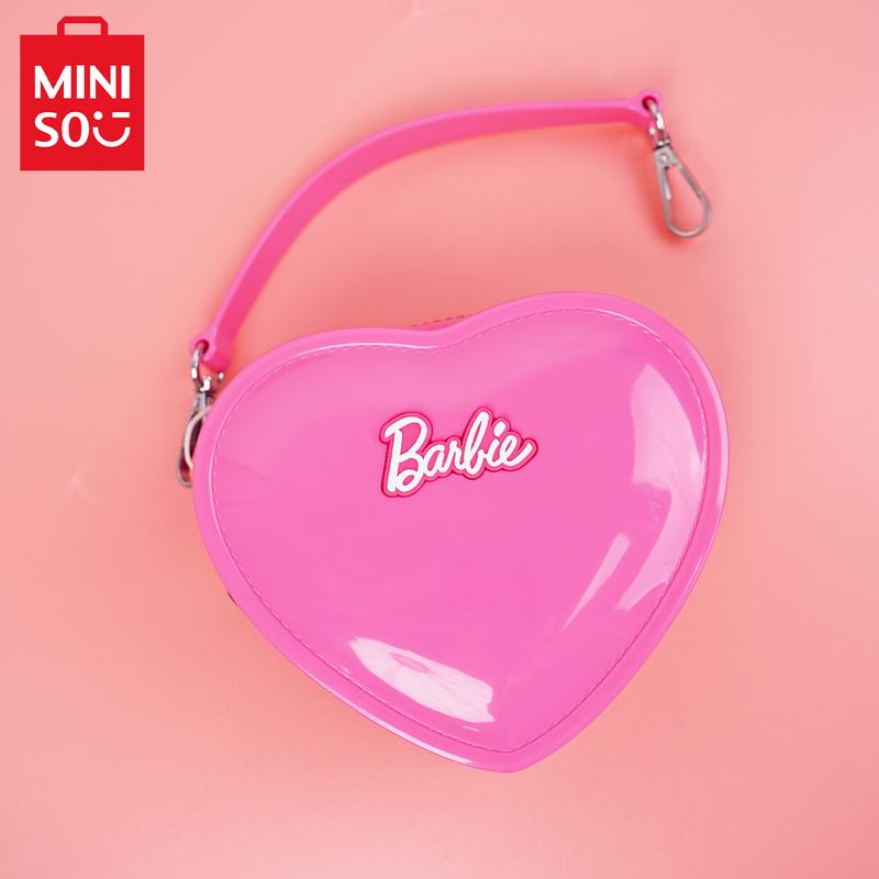 Barbie Love Jelly Handbag Crossbody Bag Handbag PVC Material Rose Red Mini Bag Sweet Style Bag For Boys and Girls Bag High Quality