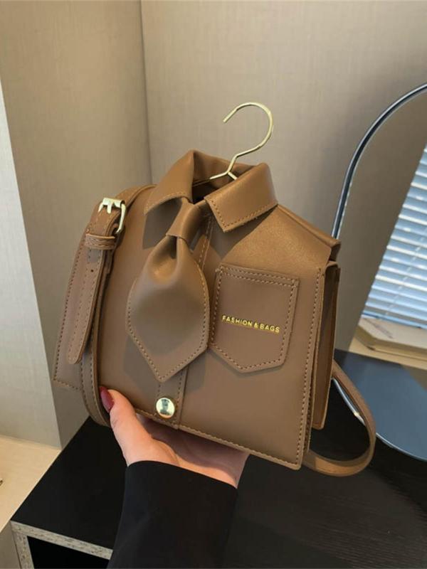 Women's Cute Shirt Design Novelty Bag, Fashionable PU Leather Shoulder Bag for Daily Used, Casual Trendy Versatile High-quality Daily Commuting Bag