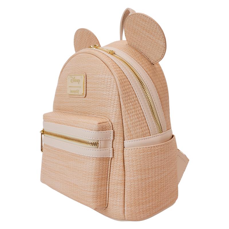 Mickey Mouse Woven Texture Mini Backpack