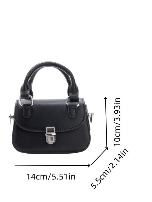 Women's Elegant Solid Color Crossbody Bag, Fashionable Pu Leather Shoulder Bag for Daily Used, Casual Trendy Versatile High-quality Daily Commuting Bag