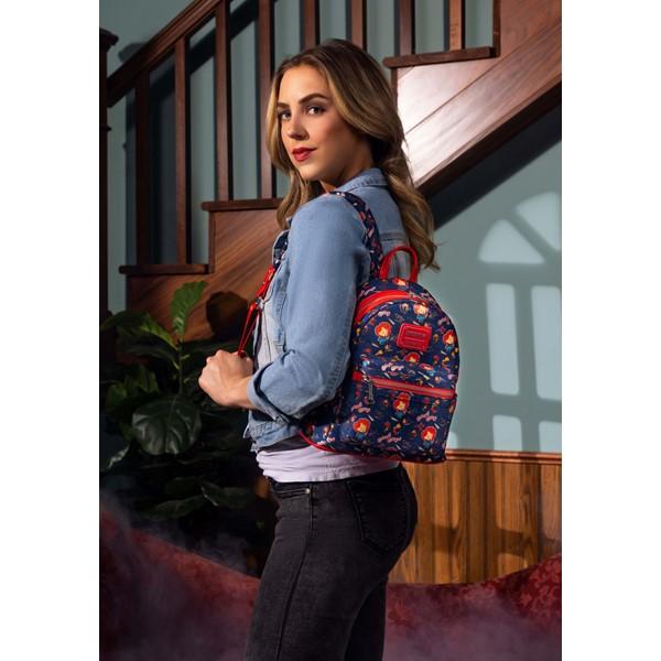 Chucky Denim AOP Mini Backpack