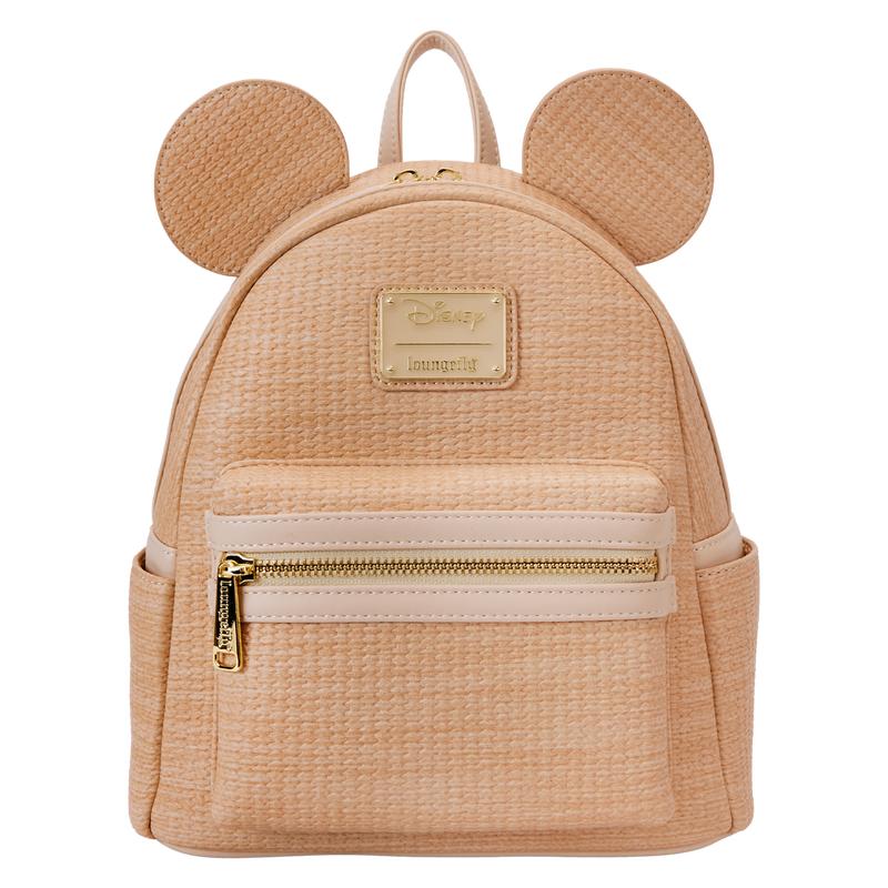 Mickey Mouse Woven Texture Mini Backpack