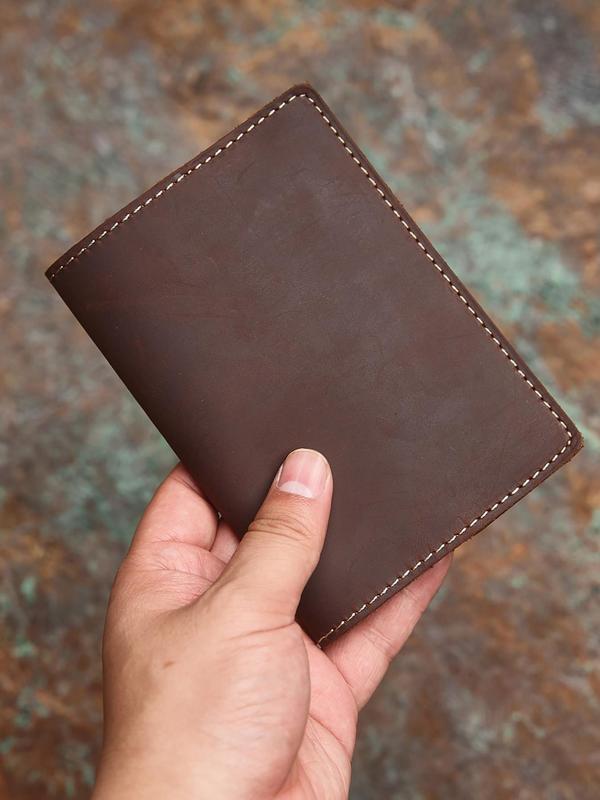 Leather Passport Holder, Multifunctional Document Cover, Creative Protective Cover for Air Ticket, Handmade Passport Holder, Travel Accessories