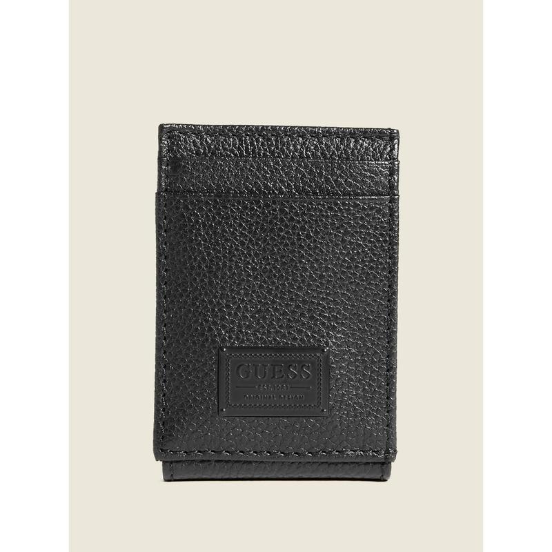 GUESS Male Bishop Magnetic Fold Wallet