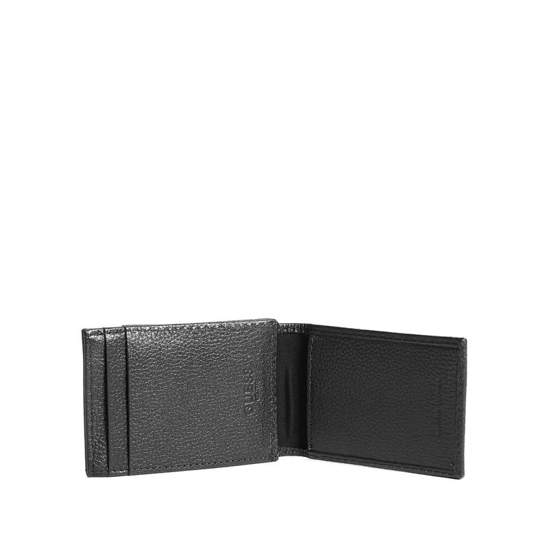 GUESS Male Bishop Magnetic Fold Wallet