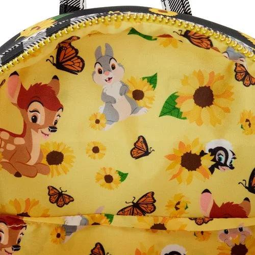 Loungefly Disney Bambi Sunflower Friends Mini Backpack lounge  fly mini backpack