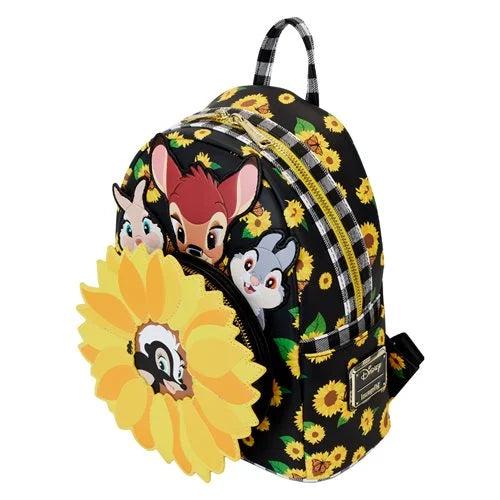 Loungefly Disney Bambi Sunflower Friends Mini Backpack lounge  fly mini backpack