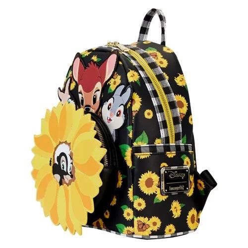 Loungefly Disney Bambi Sunflower Friends Mini Backpack lounge  fly mini backpack