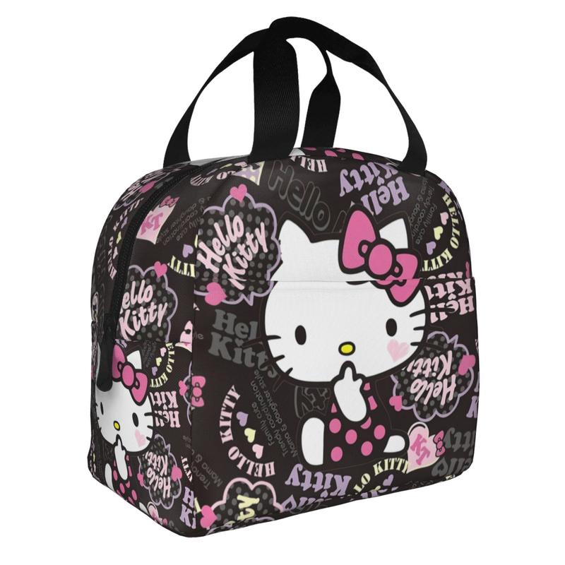 hello kitty Lunch Box hello kitty lunch bags for adults Women Reusable Cooler Bag Tote Bag for Work Picnic Gifts for Women Mom