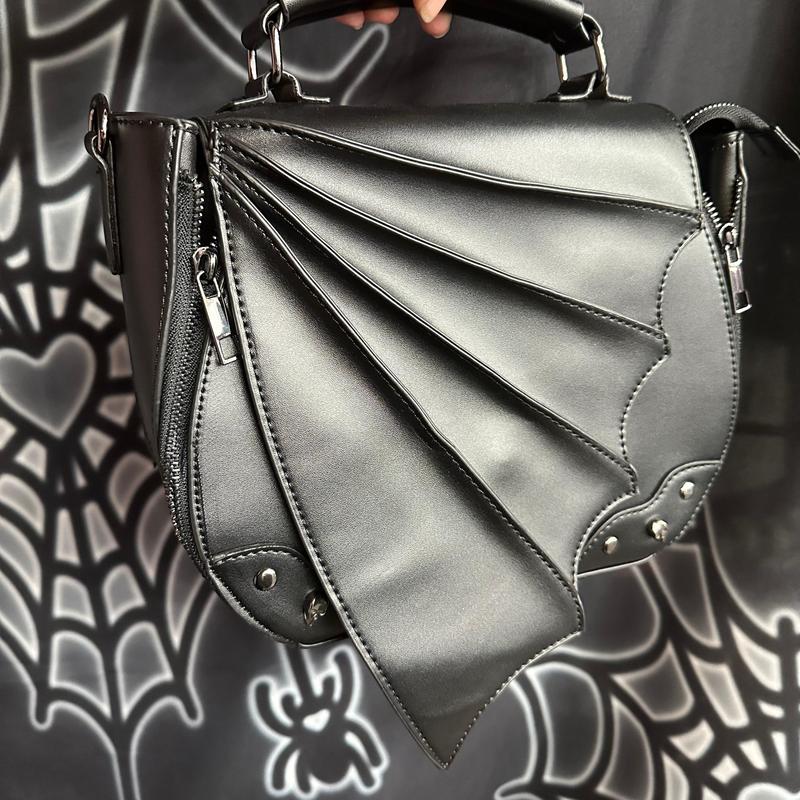 Gothic Bat Wing Convertible Handbag