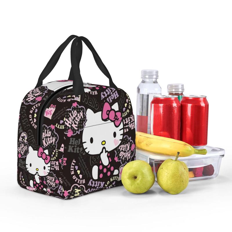 hello kitty Lunch Box hello kitty lunch bags for adults Women Reusable Cooler Bag Tote Bag for Work Picnic Gifts for Women Mom