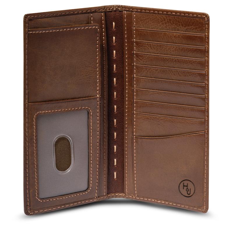 Deer Ornament Long Bifold Wallet