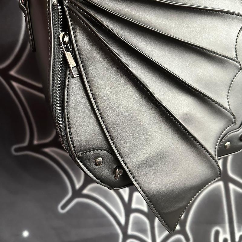 Gothic Bat Wing Convertible Handbag