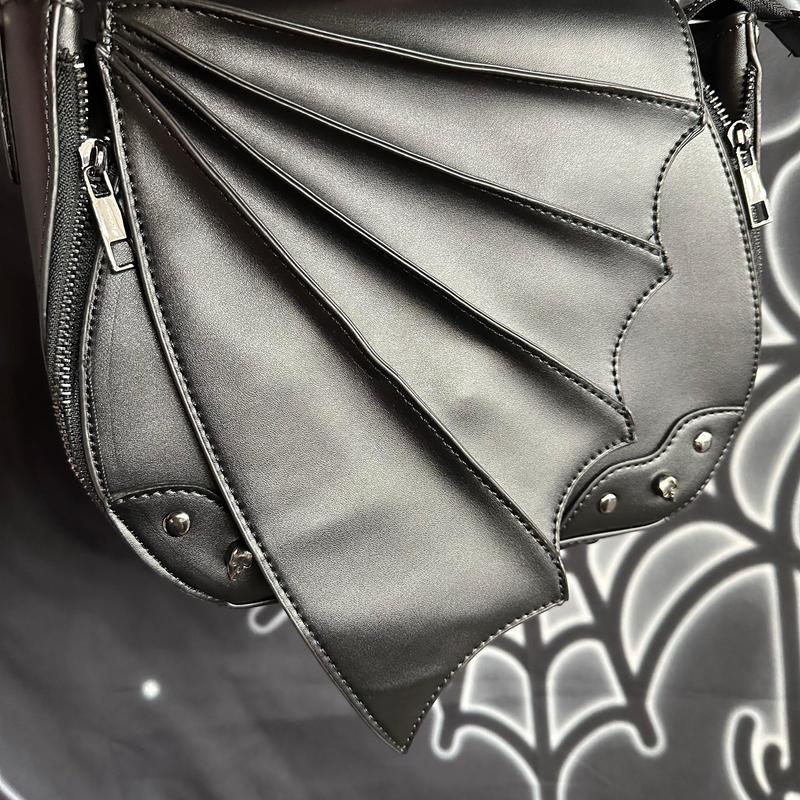 Gothic Bat Wing Convertible Handbag