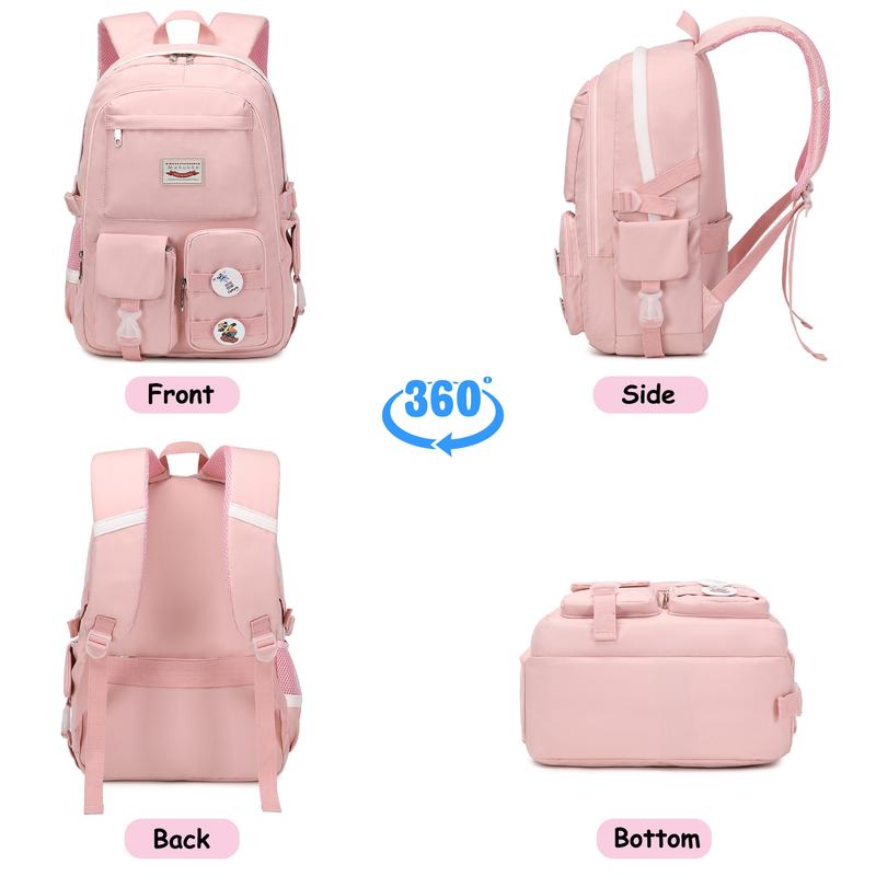 Makukke Summer 2024 New Style Laptop Backpack for School - Back to School Large Capacity School Bag - Fashionable Backpack for Women for Daily Use