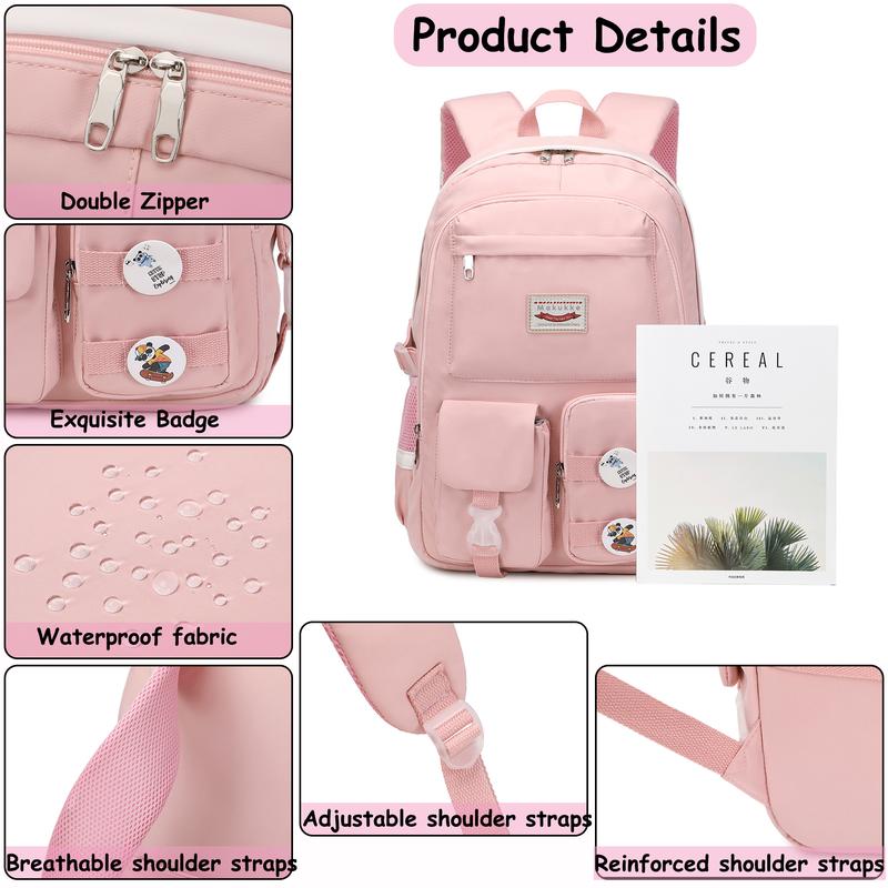 Makukke Summer 2024 New Style Laptop Backpack for School - Back to School Large Capacity School Bag - Fashionable Backpack for Women for Daily Use