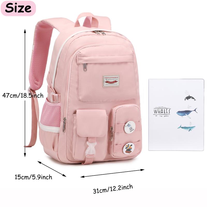 Makukke Summer 2024 New Style Laptop Backpack for School - Back to School Large Capacity School Bag - Fashionable Backpack for Women for Daily Use