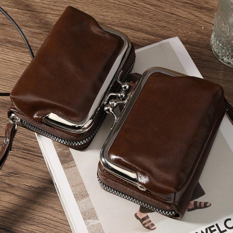 Women Wallets Short Pu Leather Purses Zipper & Hasp Purse Multifunctional Large Capacity Money Bag For Women Coin Card Holders Lightweight Fashion Modern Business ZipperCredit Card Business Casual Teachers' Day Teacher Gifts For Anniversary